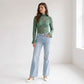 Longlady Shirt Tinke Grijsgroen | Tall