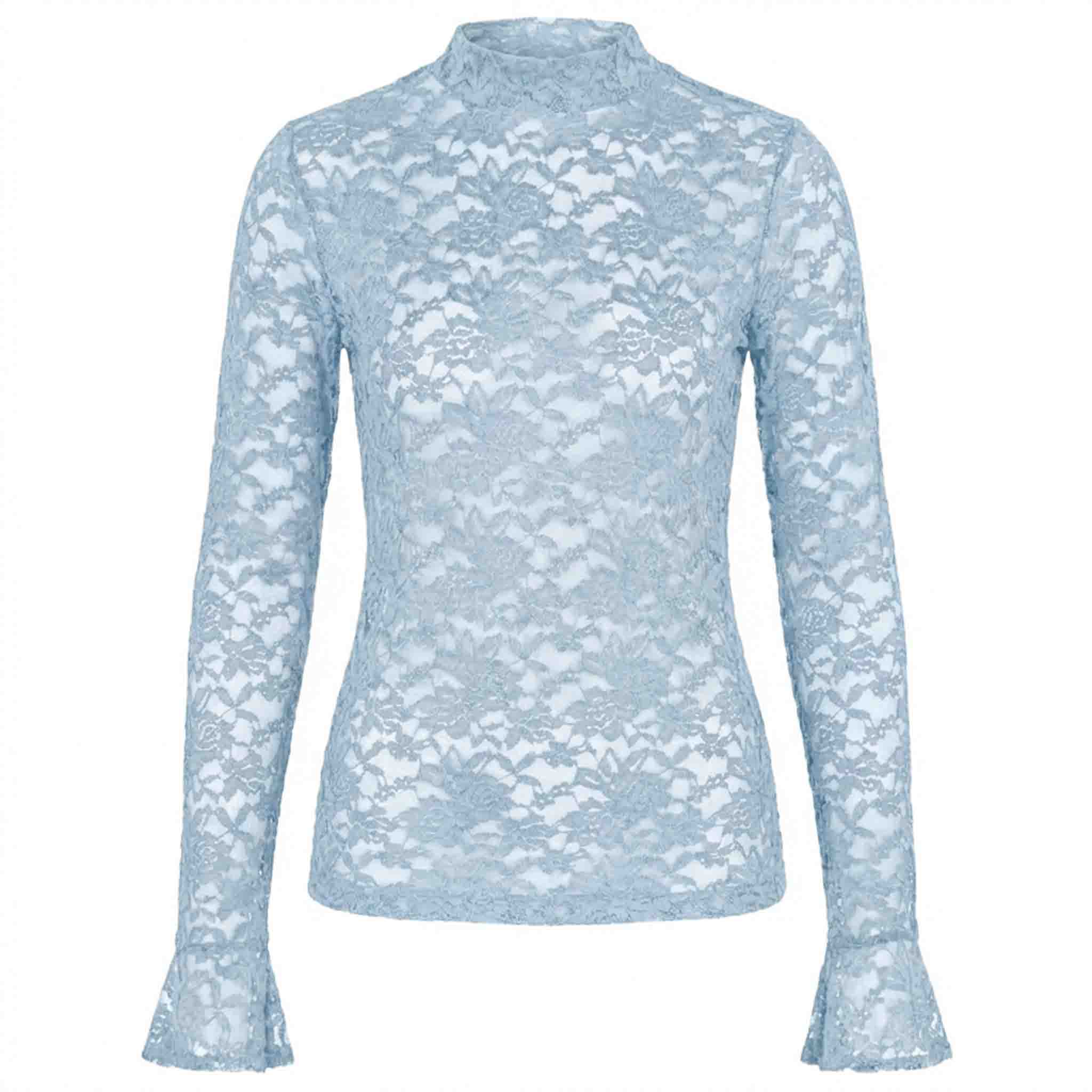 Longlady Shirt Tinke Lichtblauw | Tall