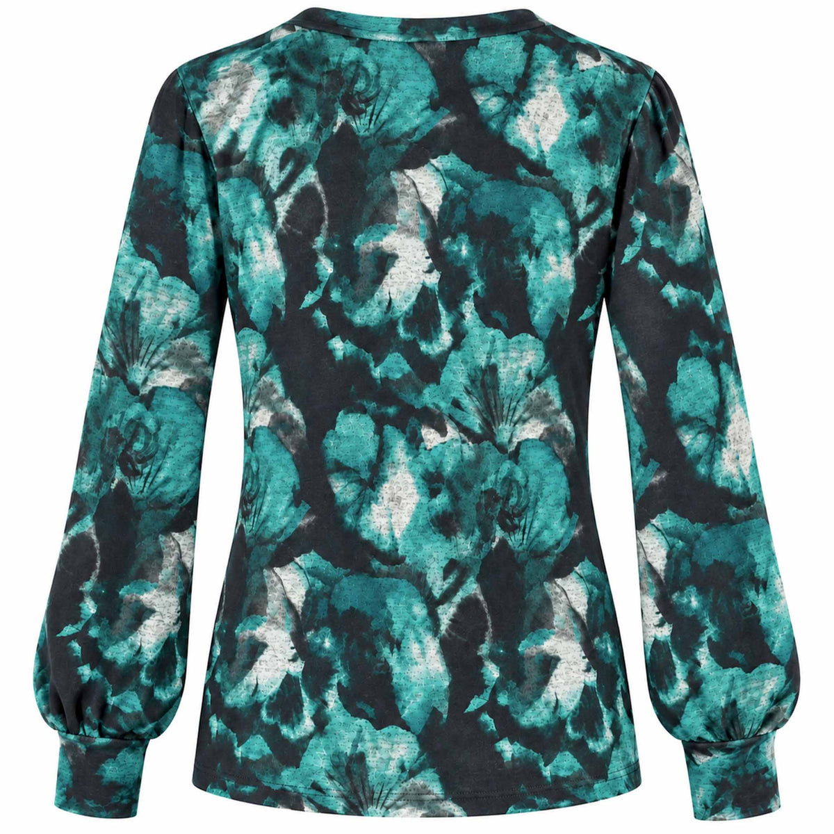 Longlady Shirt Tiske Aquagroen | Tall