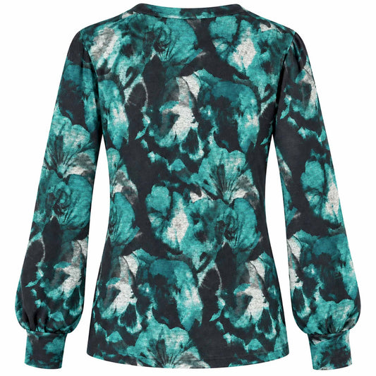 Longlady Shirt Tiske Aquagroen | Tall