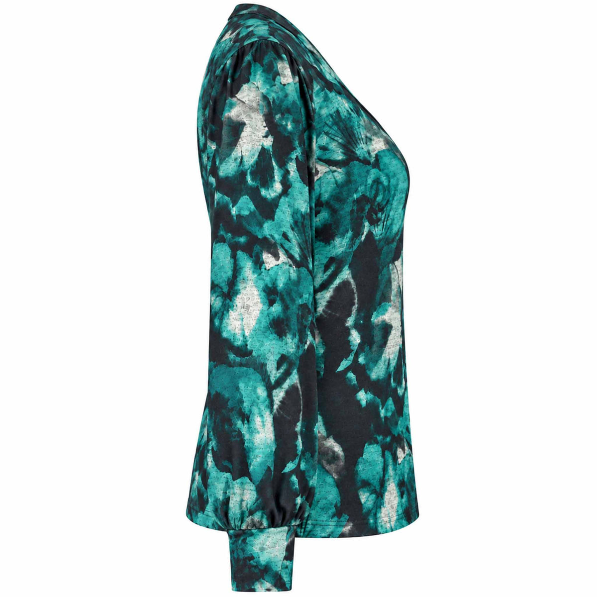 Longlady Shirt Tiske Aquagroen | Tall