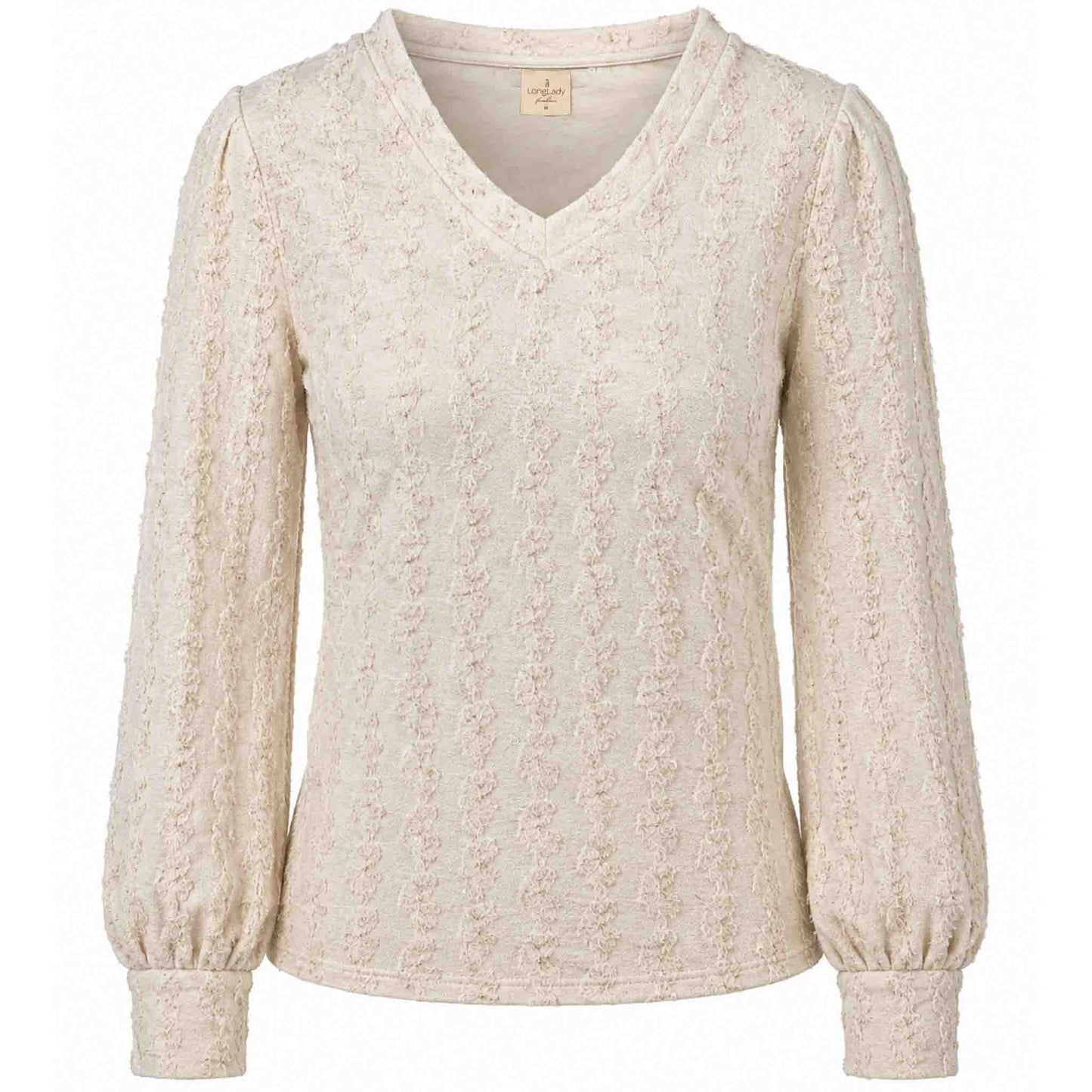 Longlady Shirt Tiske Lichtbeige | Tall