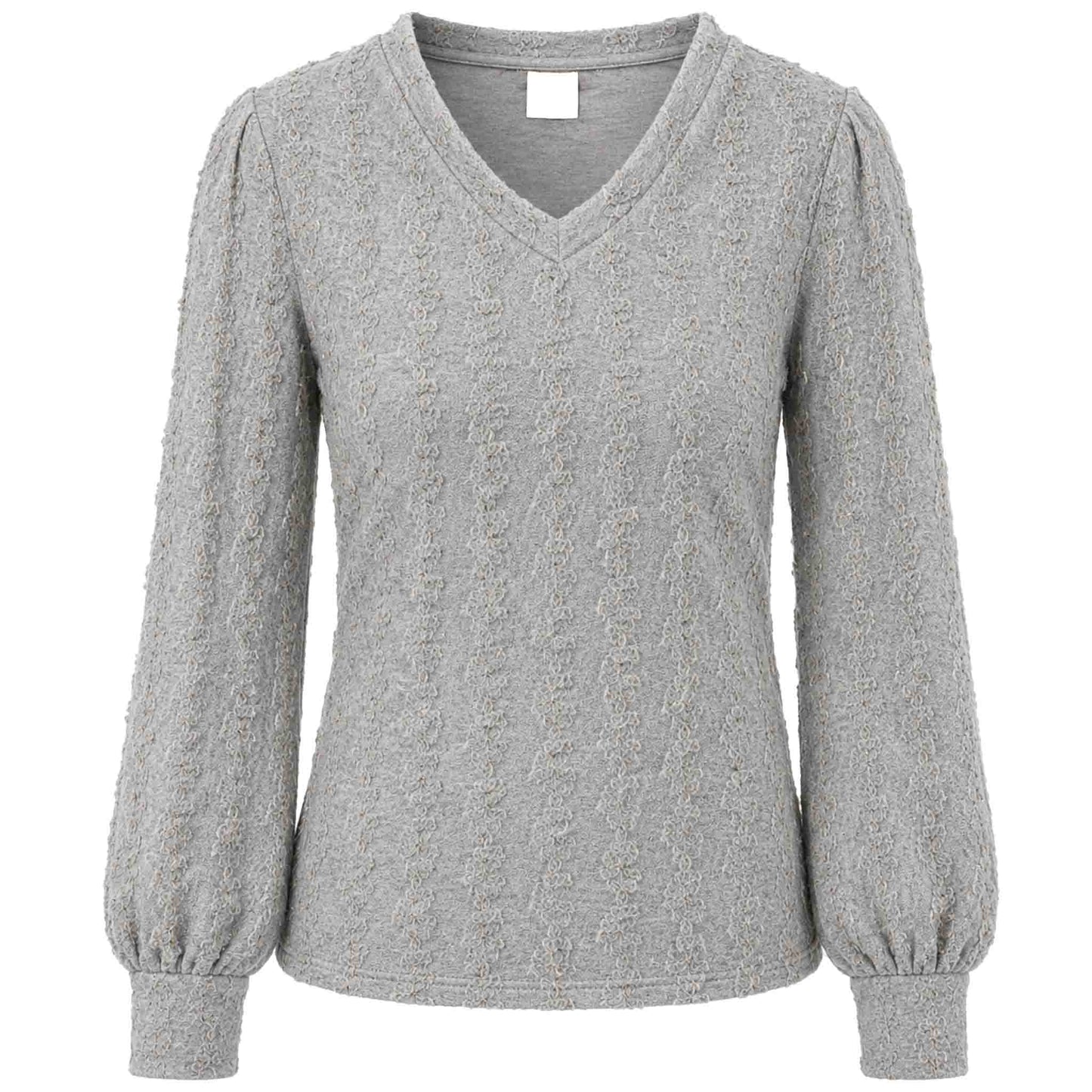 Longlady Shirt Tiske Lichtgrijs | Tall