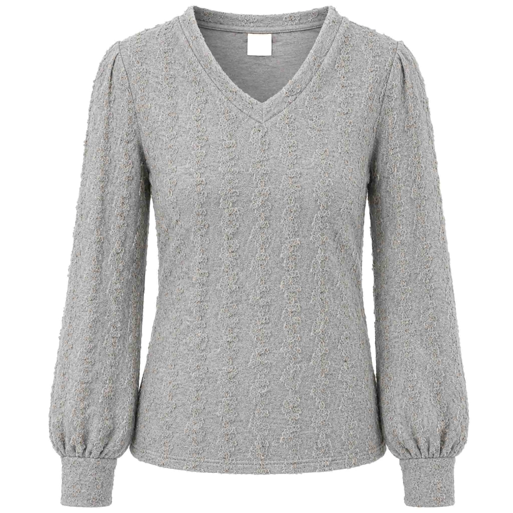 Longlady Shirt Tiske Lichtgrijs | Tall