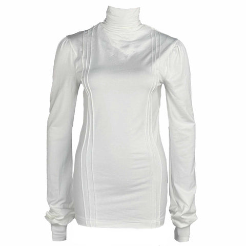Longlady Shirt Tooske Offwhite, tall kleding voor lange vrouwen