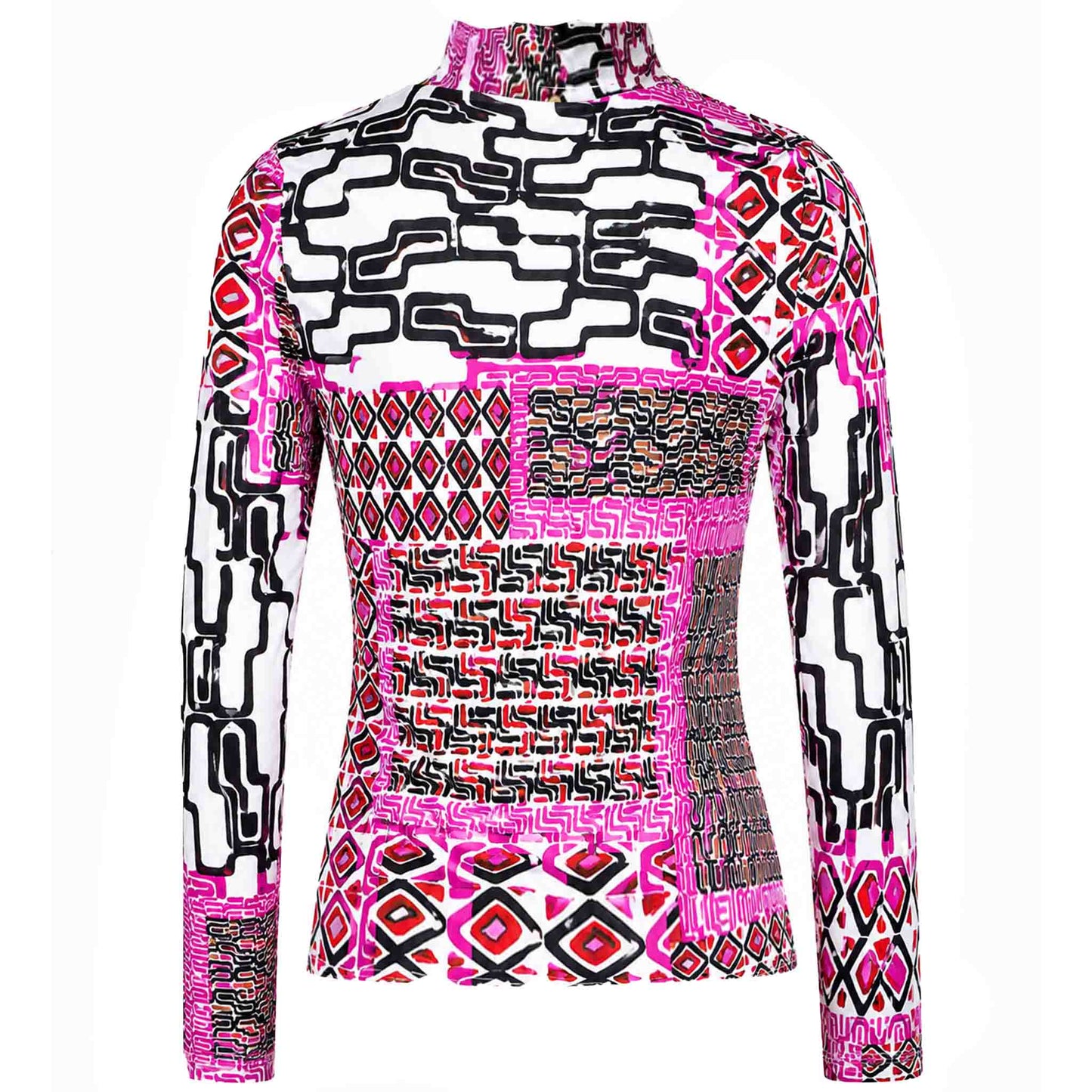 Longlady Shirt Toske Fuchsia | Tall