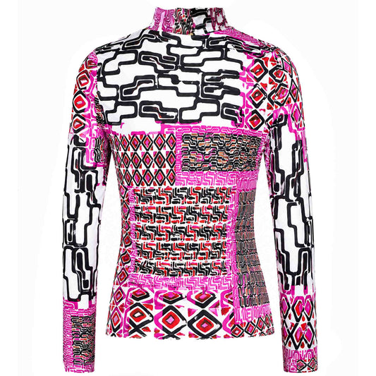 Longlady Shirt Toske Fuchsia | Tall