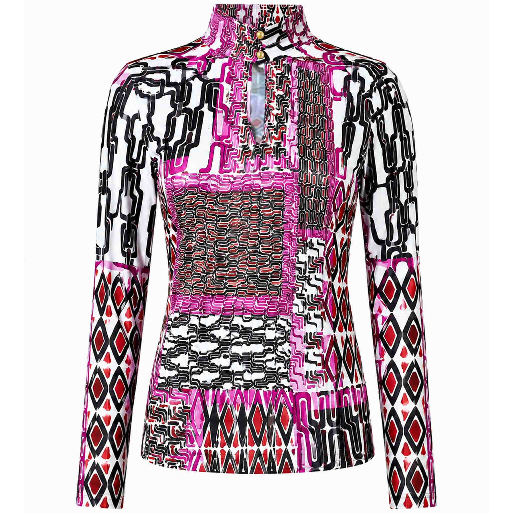 Longlady Shirt Toske Fuchsia | Tall
