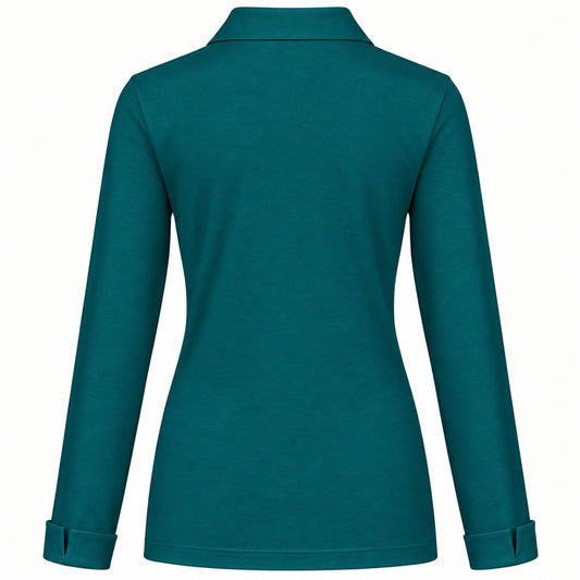 Longlady Shirt Trixy Petrol | Tall