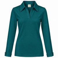 Longlady Shirt Trixy Petrol | Tall