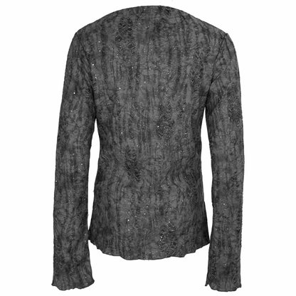 Longlady Shirt Trudine Antraciet | Tall