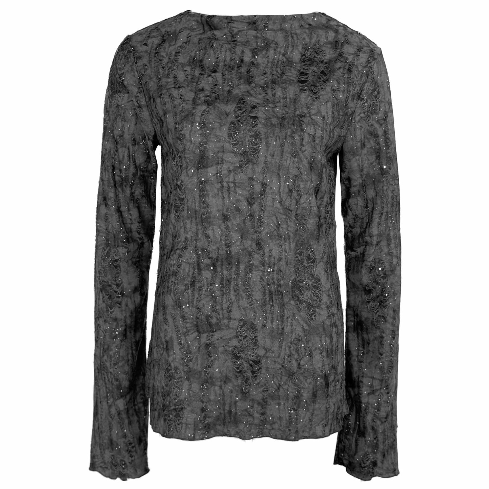 Longlady Shirt Trudine Antraciet | Tall