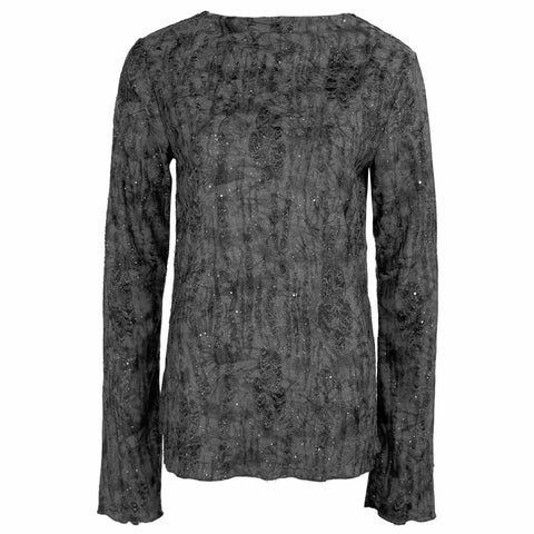 Longlady Shirt Trudine Antraciet, tall kleding voor lange vrouwen