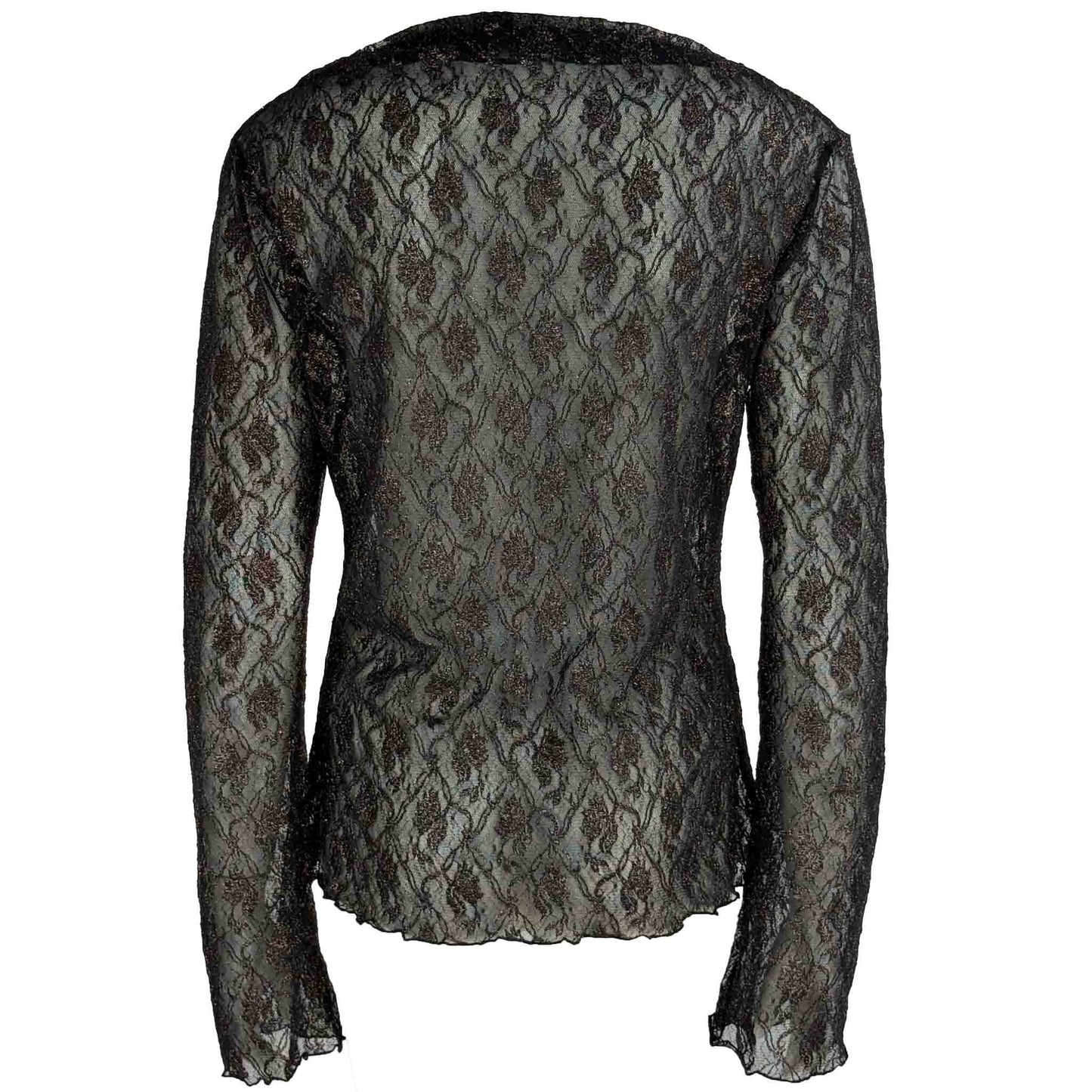 Longlady Shirt Trudine Zwart | Tall