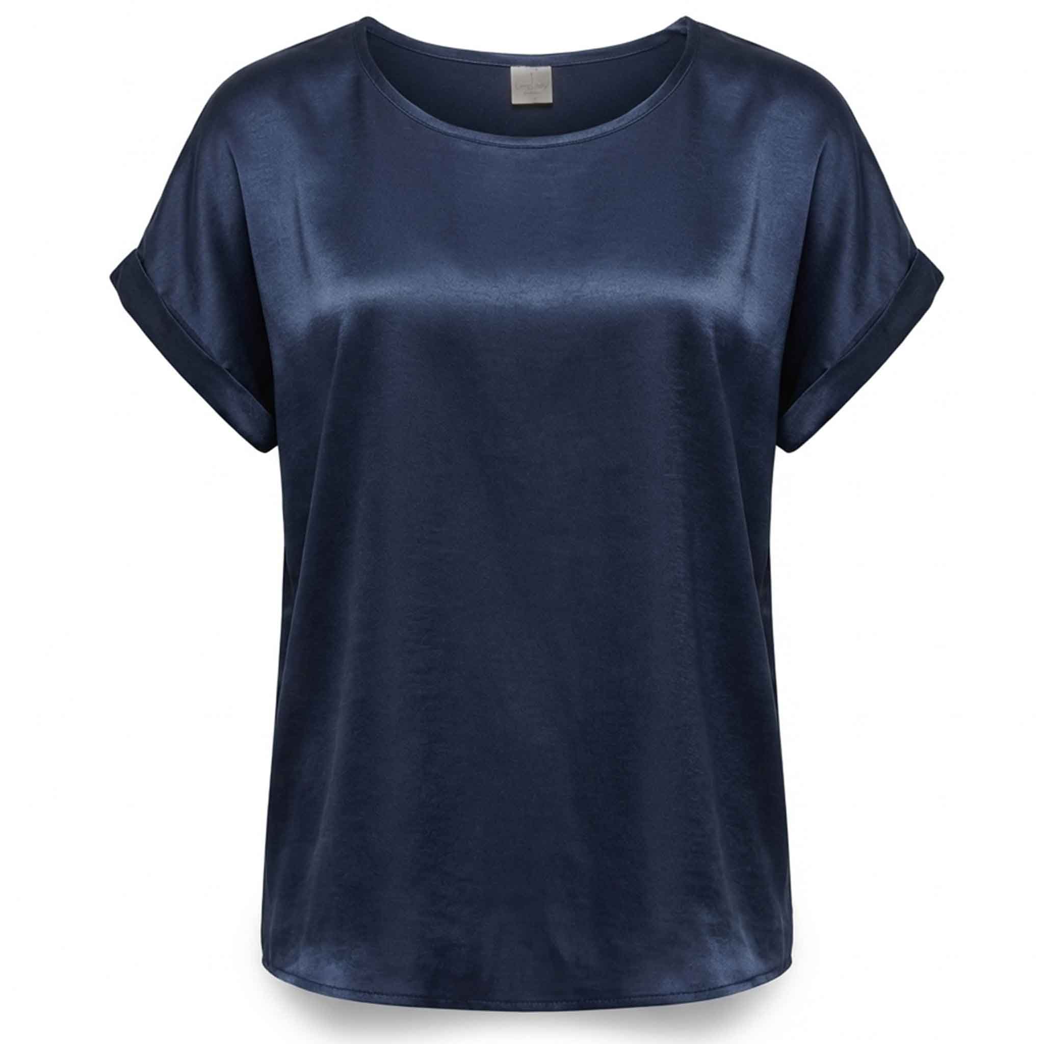 Longlady Shirt Tyna Dunkelblau | Tall