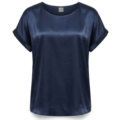 Longlady Shirt Tyna Donkerblauw | Tall