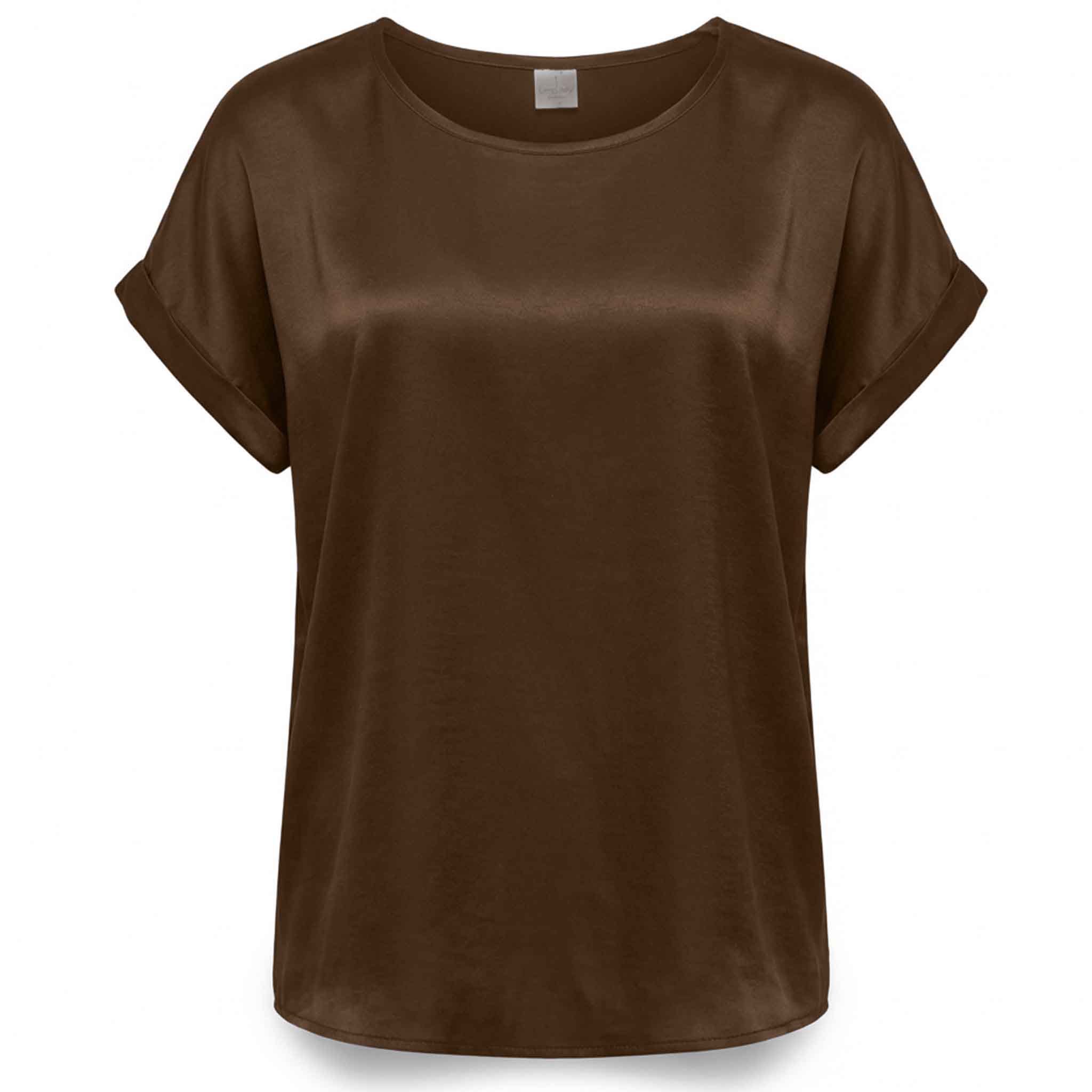 Longlady Shirt Tyna Donkerbruin | Tall