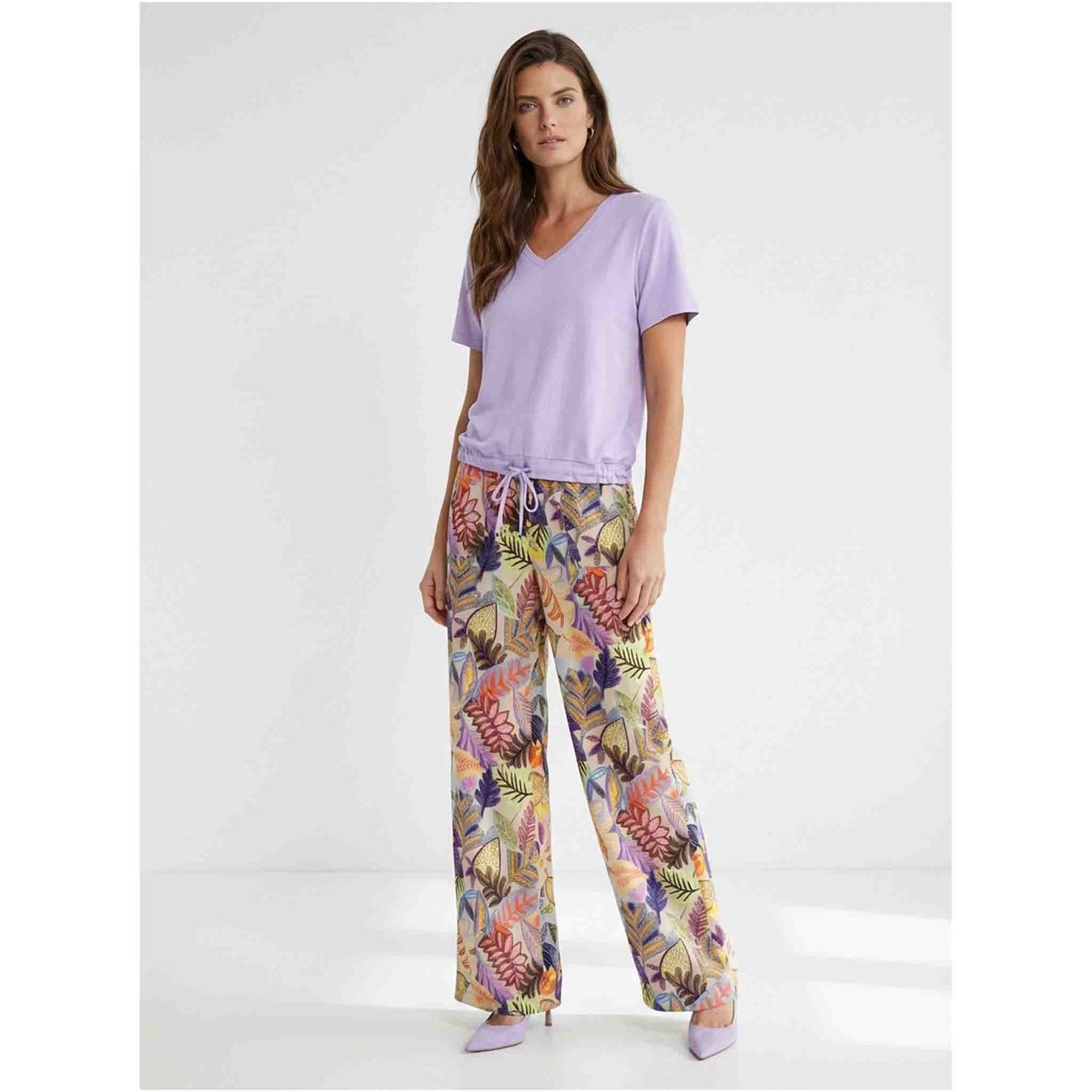 Only-M Shirt Koord Lila | Tall