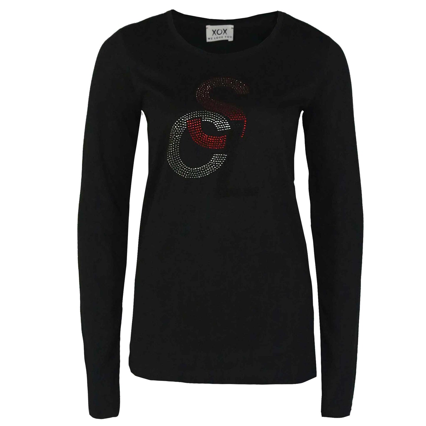 clothing tall women xox shirt glitter