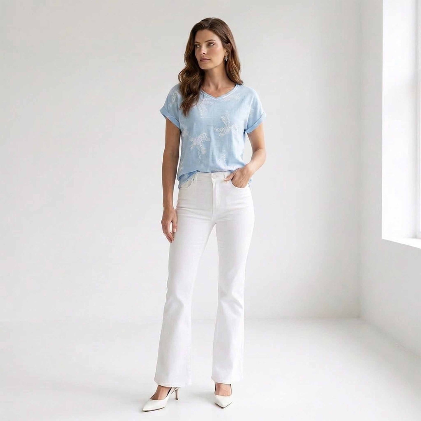 NED Shirt Nox Palmtree | Tall