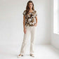NED Shirt Nox Sand Flower | Tall