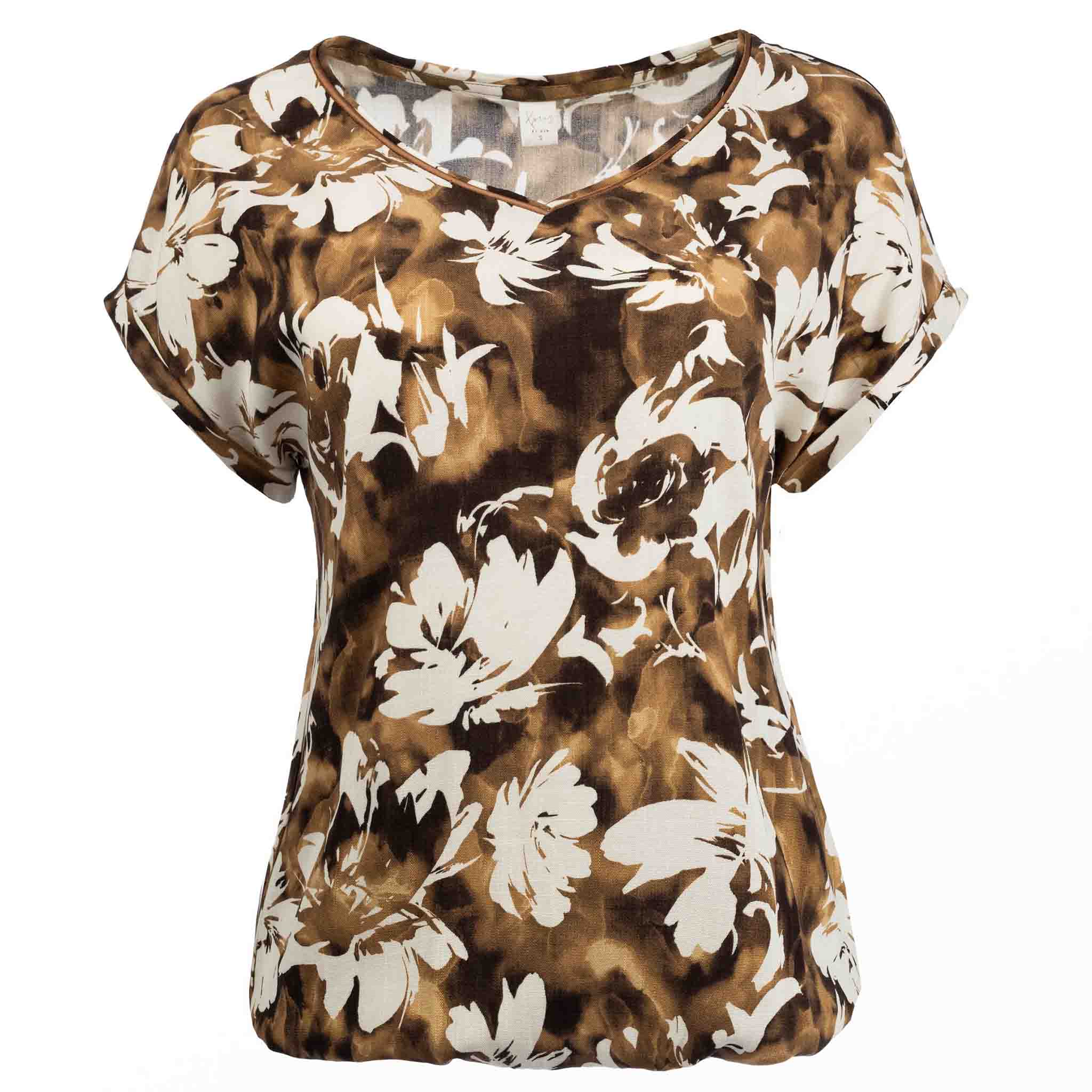 NED Shirt Nox Sand Flower | Tall