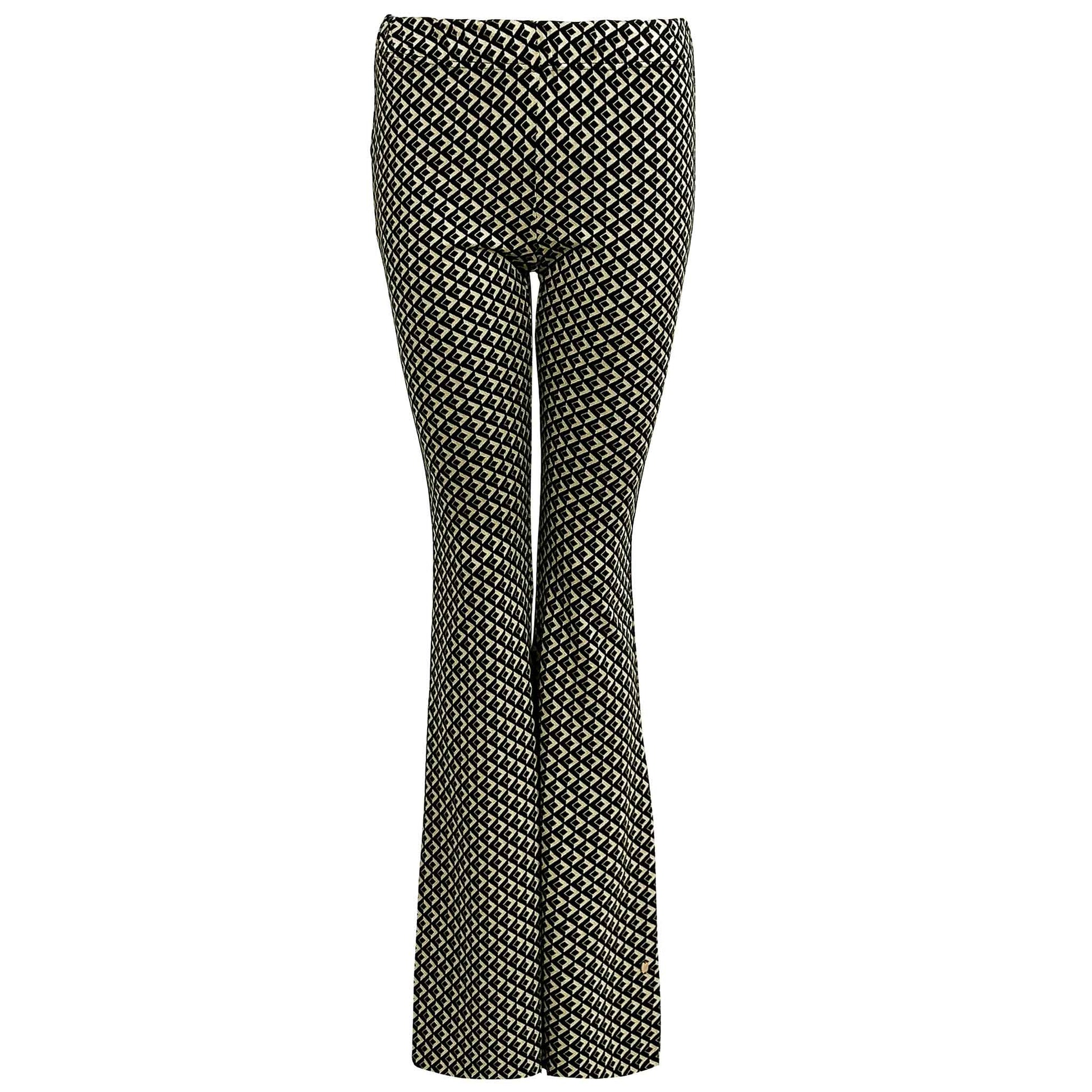 kleding lange vrouwen longlady legging lora abstract