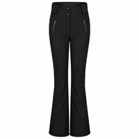 Longlady Skibroek Wanda Zwart, tall kleding voor lange vrouwen voorkant