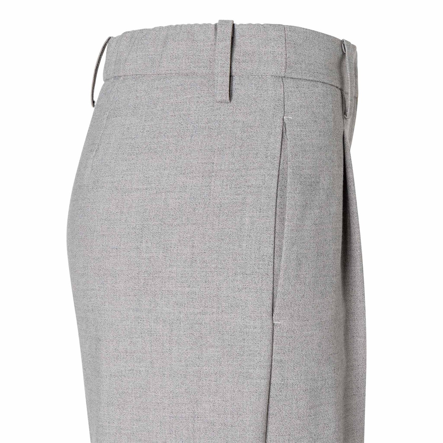 Mac Broek Chaja Aluminium Melange | Tall