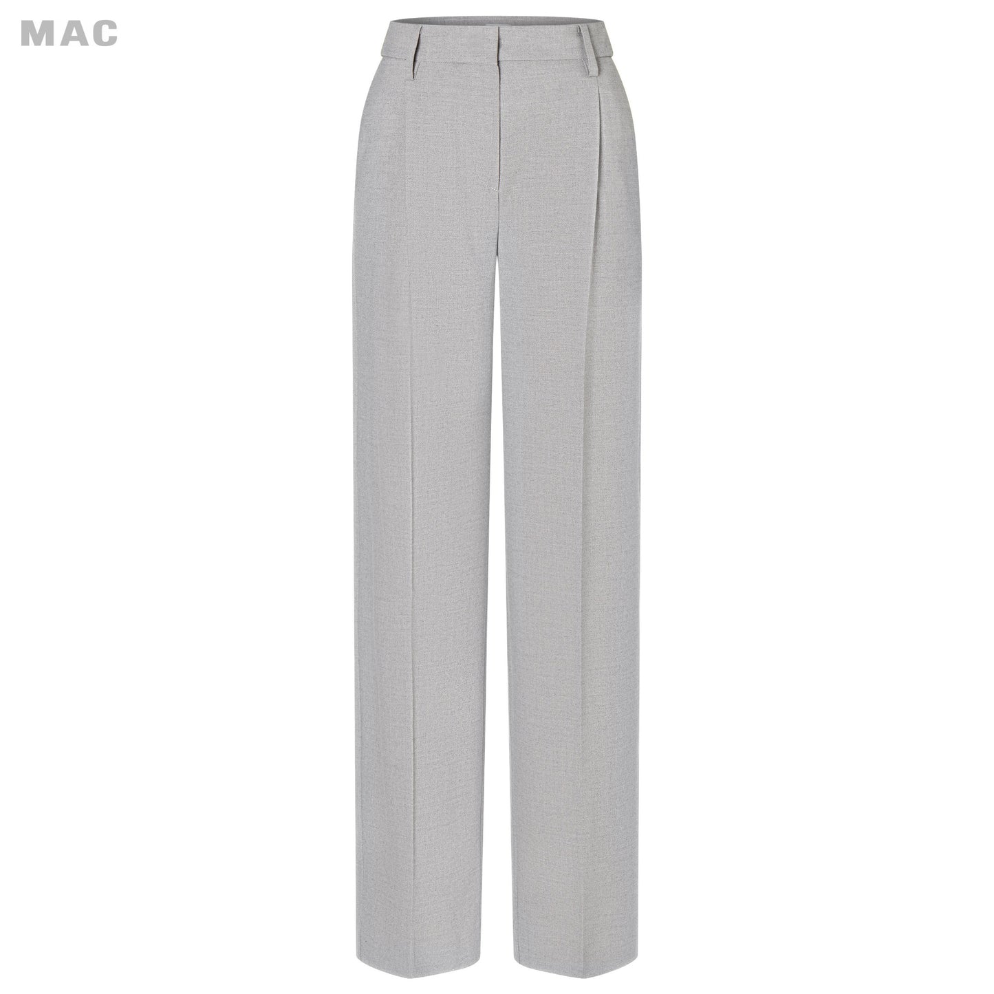 Mac Broek Chaja Aluminium Melange | Tall