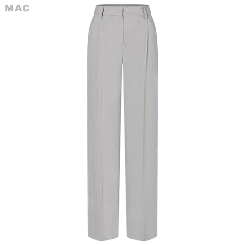 Mac Broek Chaja Aluminium Melange | Tall