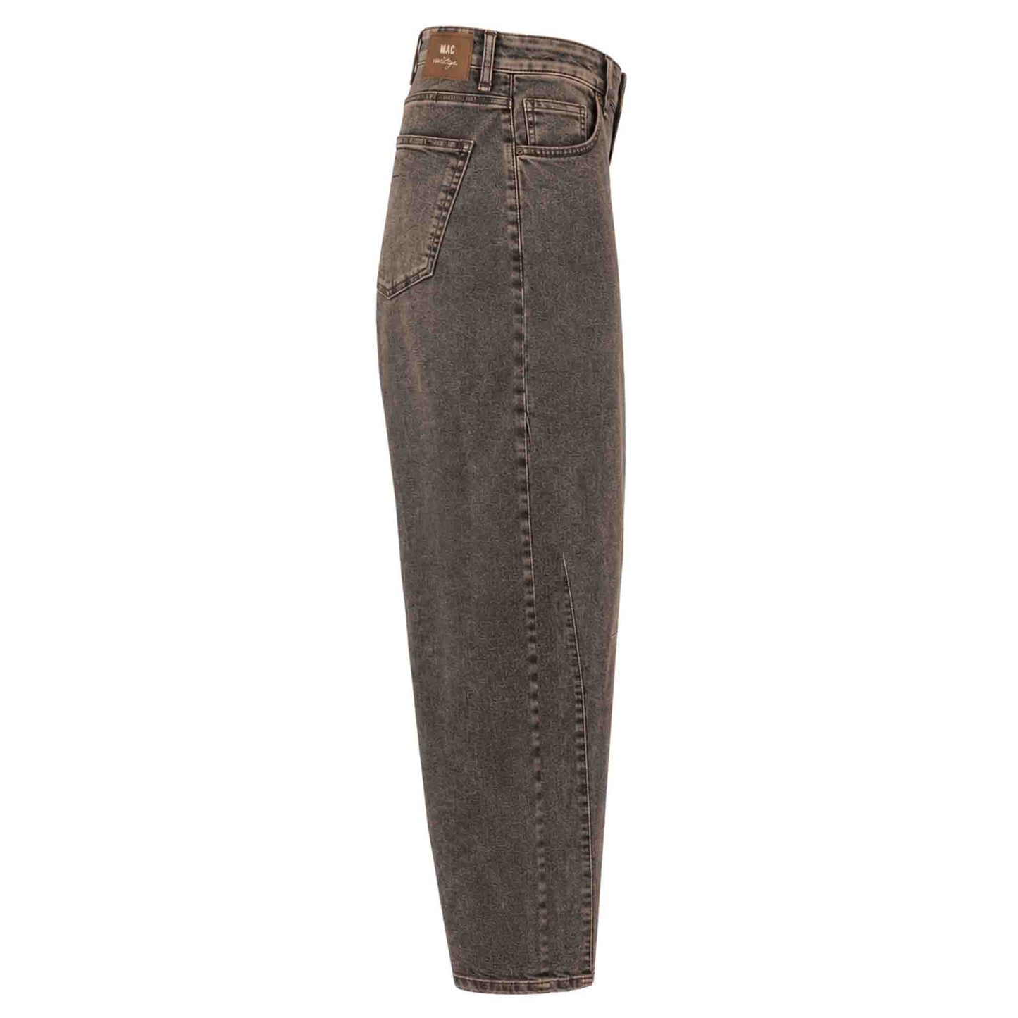 Mac Jeans Dakota Barrel Brown Crincle | Tall