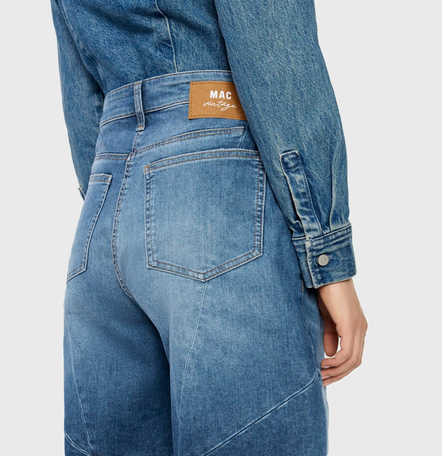 Mac Jeans Dakota Barrel Fashion Blue | Tall