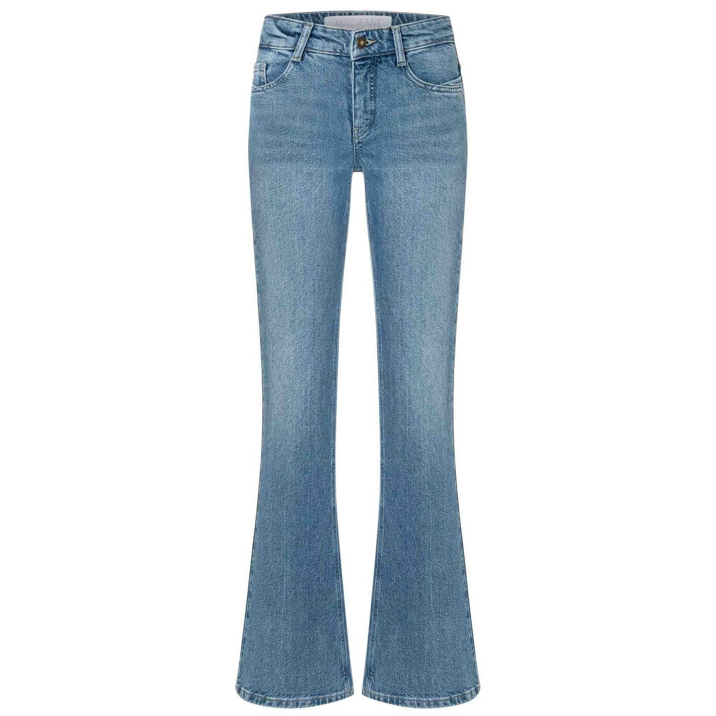 Mac Jeans Detroit Flared 90's Cool Wash | Tall