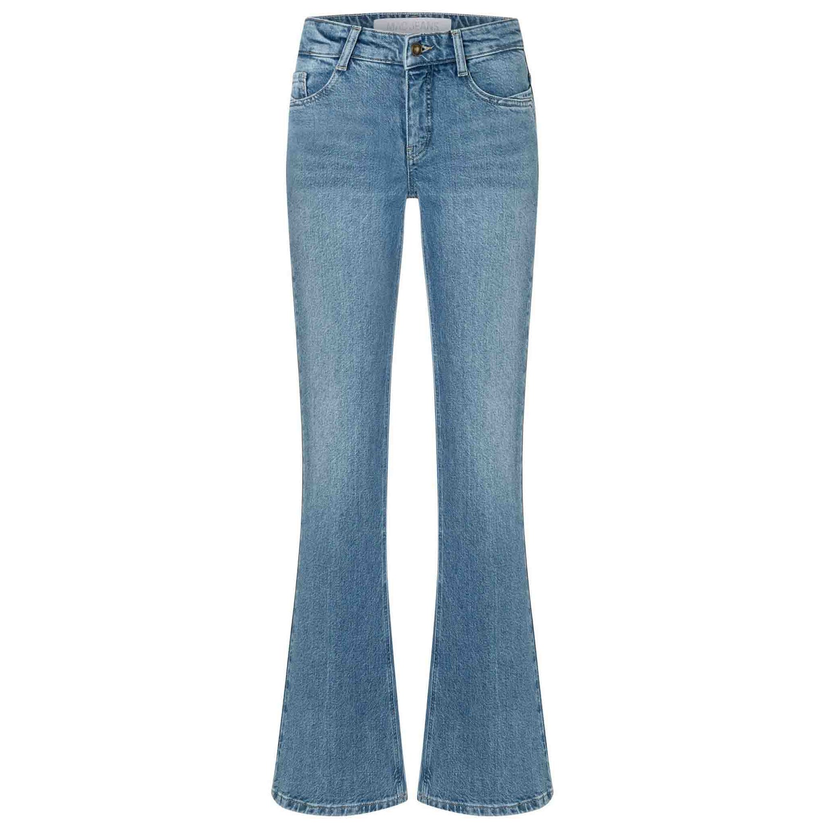 Mac Jeans Detroit Flared 90's Cool Wash | Tall