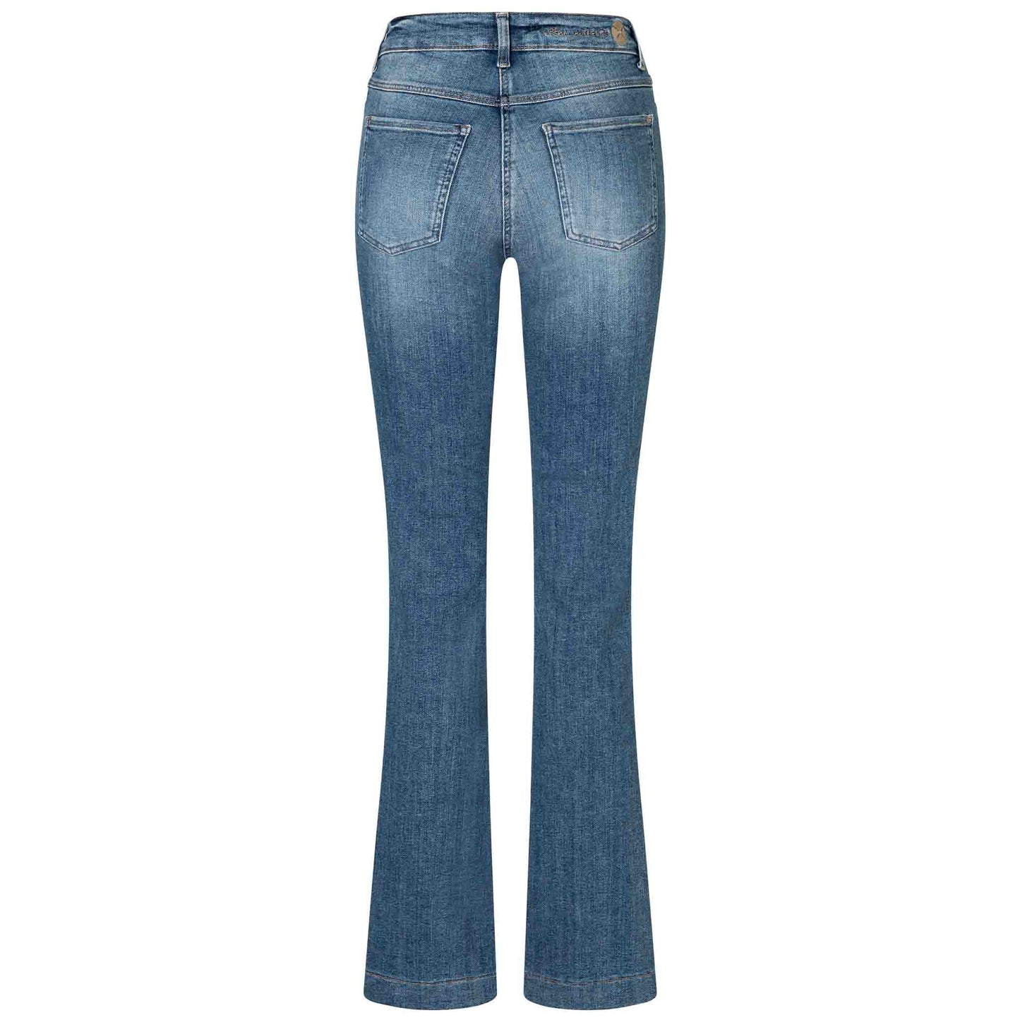 Mac Jeans Dream Boot Auth Fancy Blue | Tall | Achteraanzicht | lengte 36