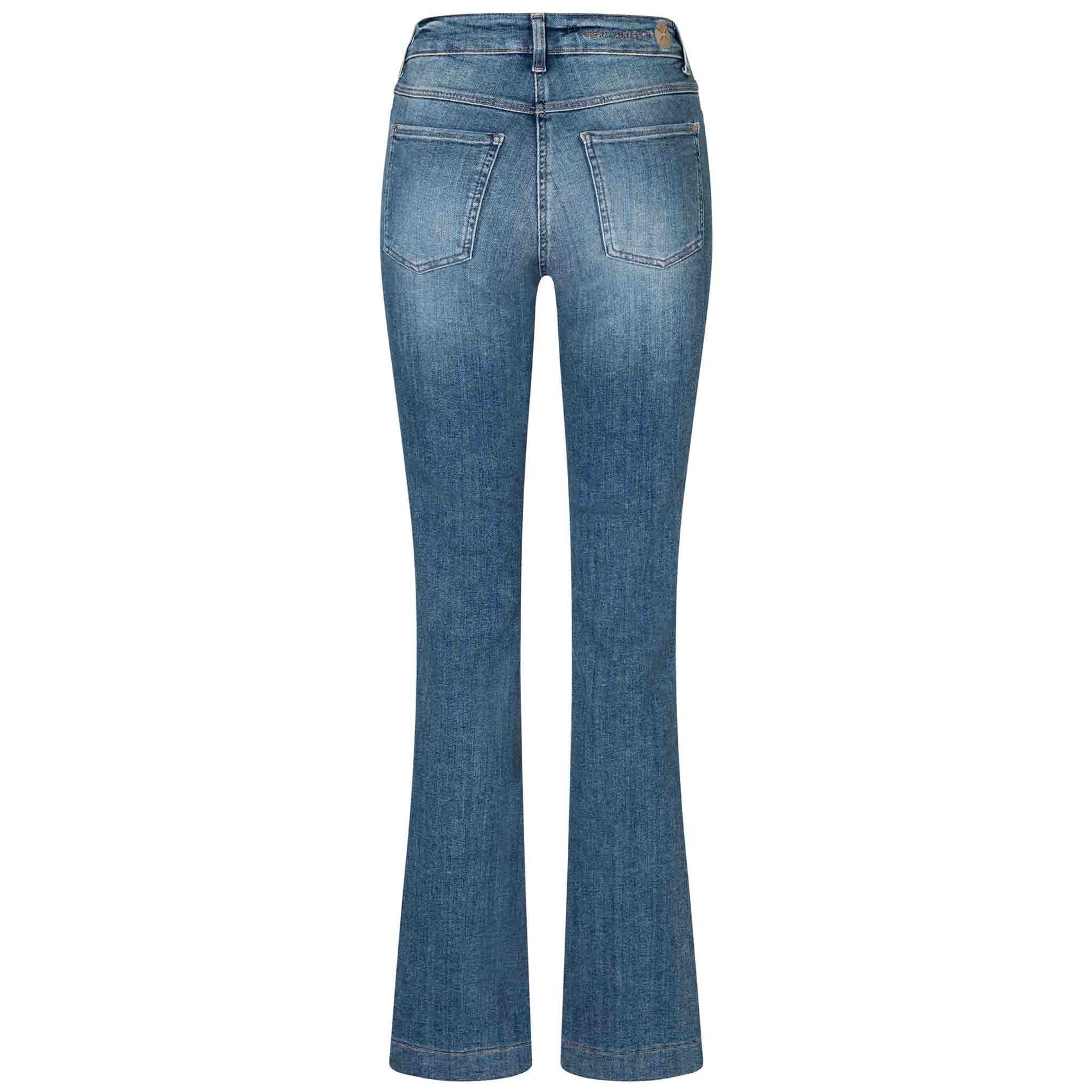 Mac Jeans Dream Boot Auth Fancy Blue | Tall | Achteraanzicht | lengte 36