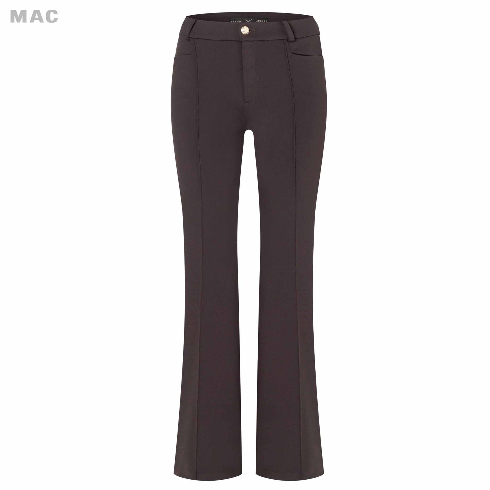 Mac Broek Dream Luxury Espresso | Tall