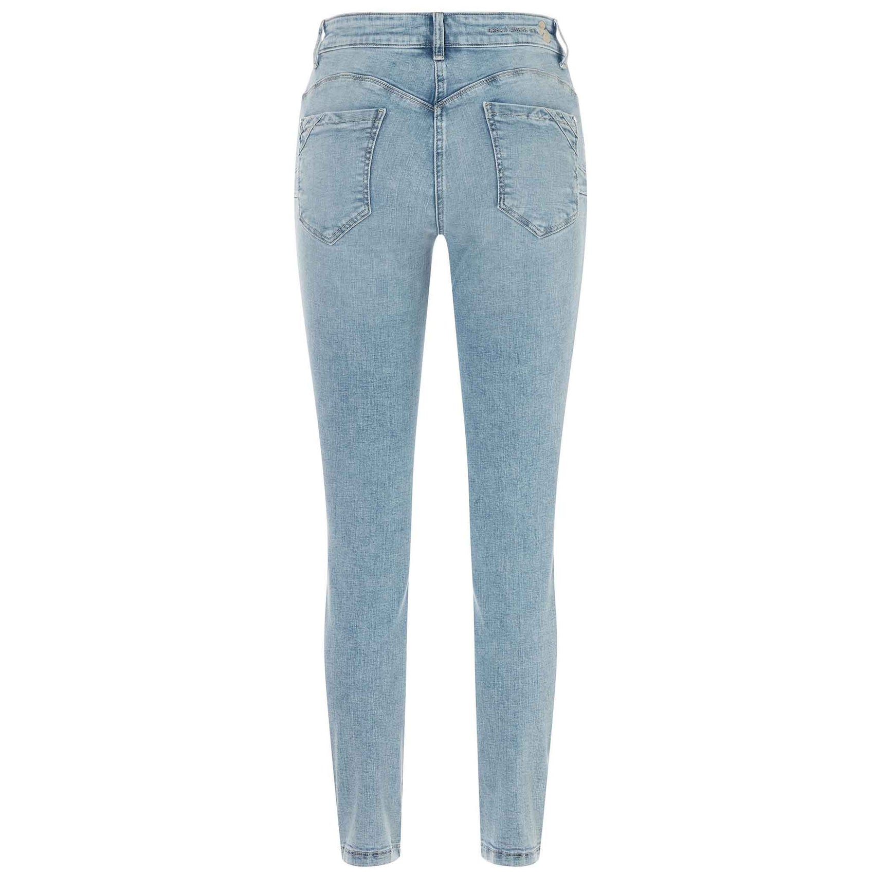 Mac Jeans Dream Skinny Fancy Moon, jeans in tall met lange benen, achteraanzicht