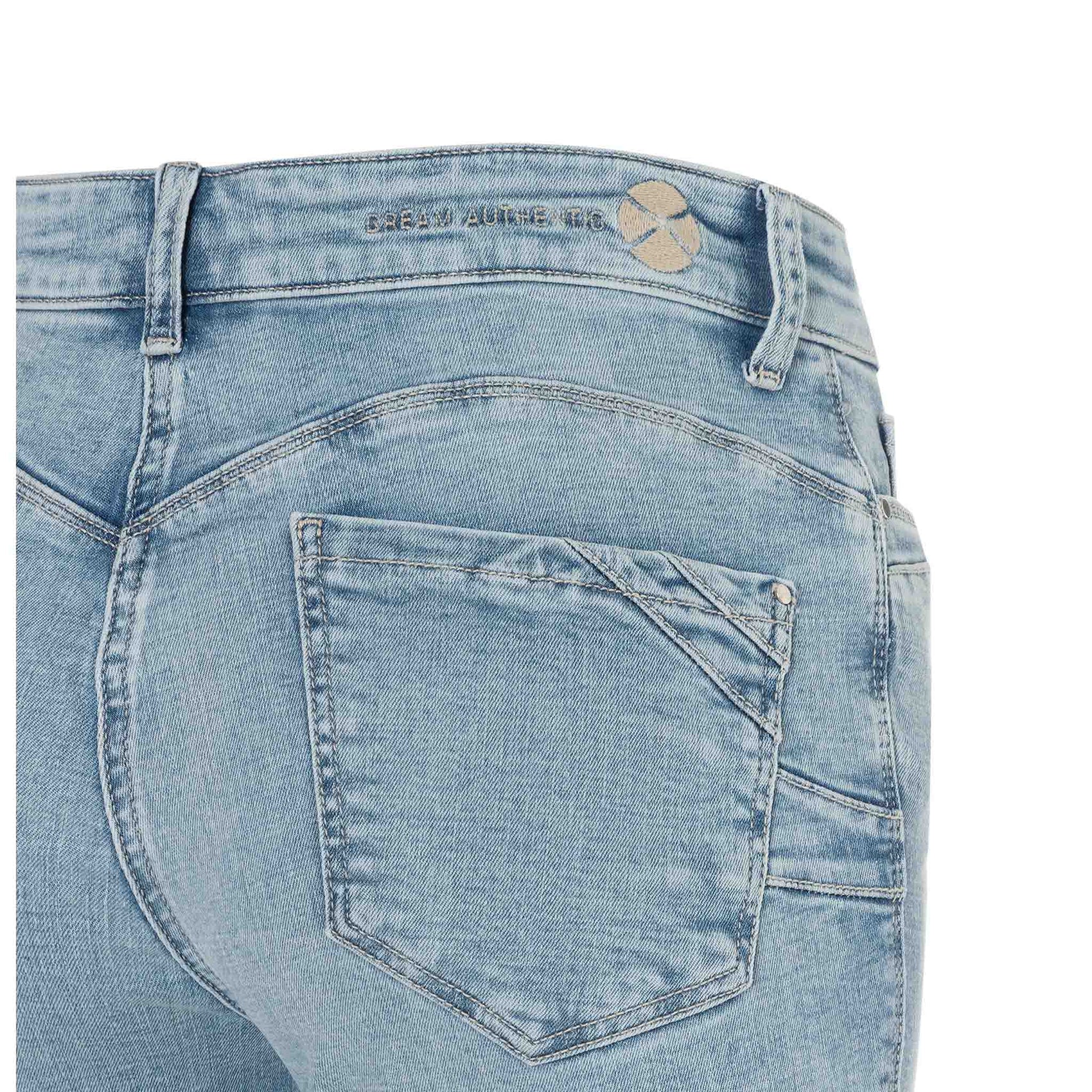 Mac Jeans Dream Skinny Fancy Moon, jeans in tall met lange benen, achteraanzicht