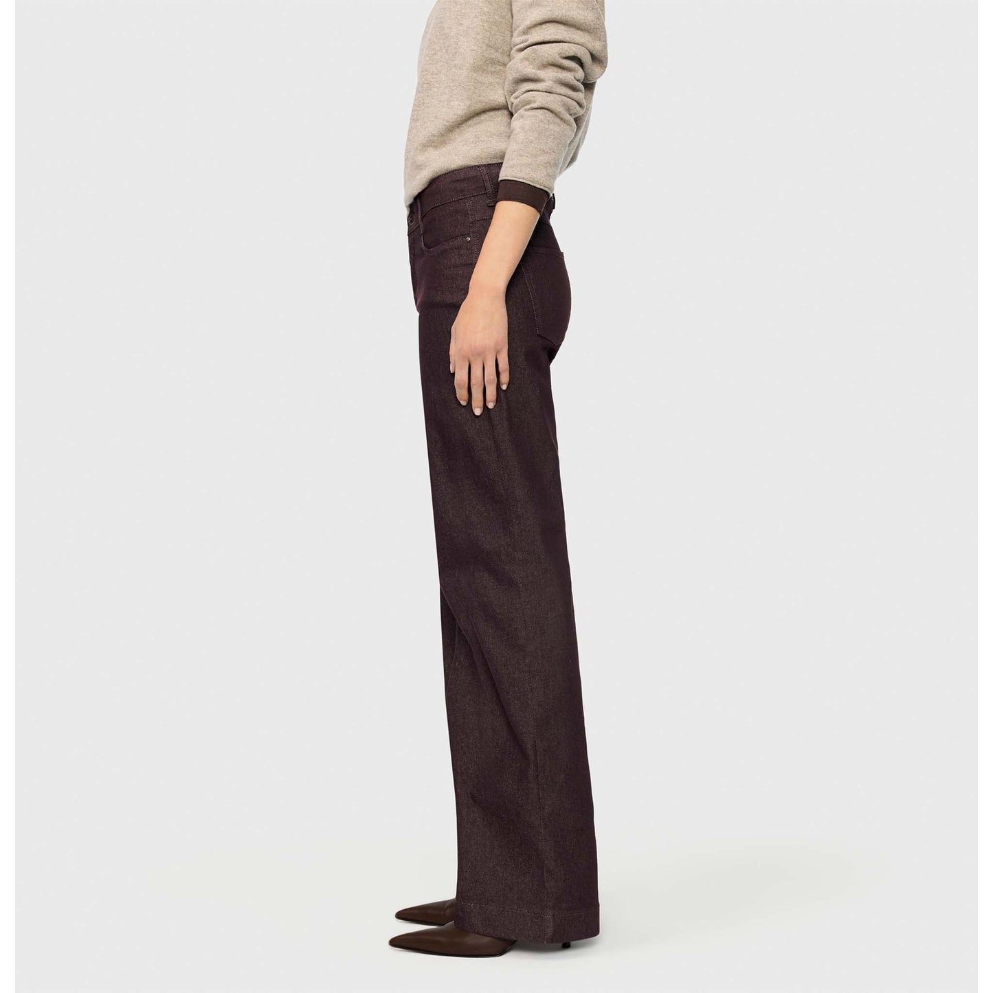 Mac Jeans Dream Wide Authentic Brown Rinsed | Tall