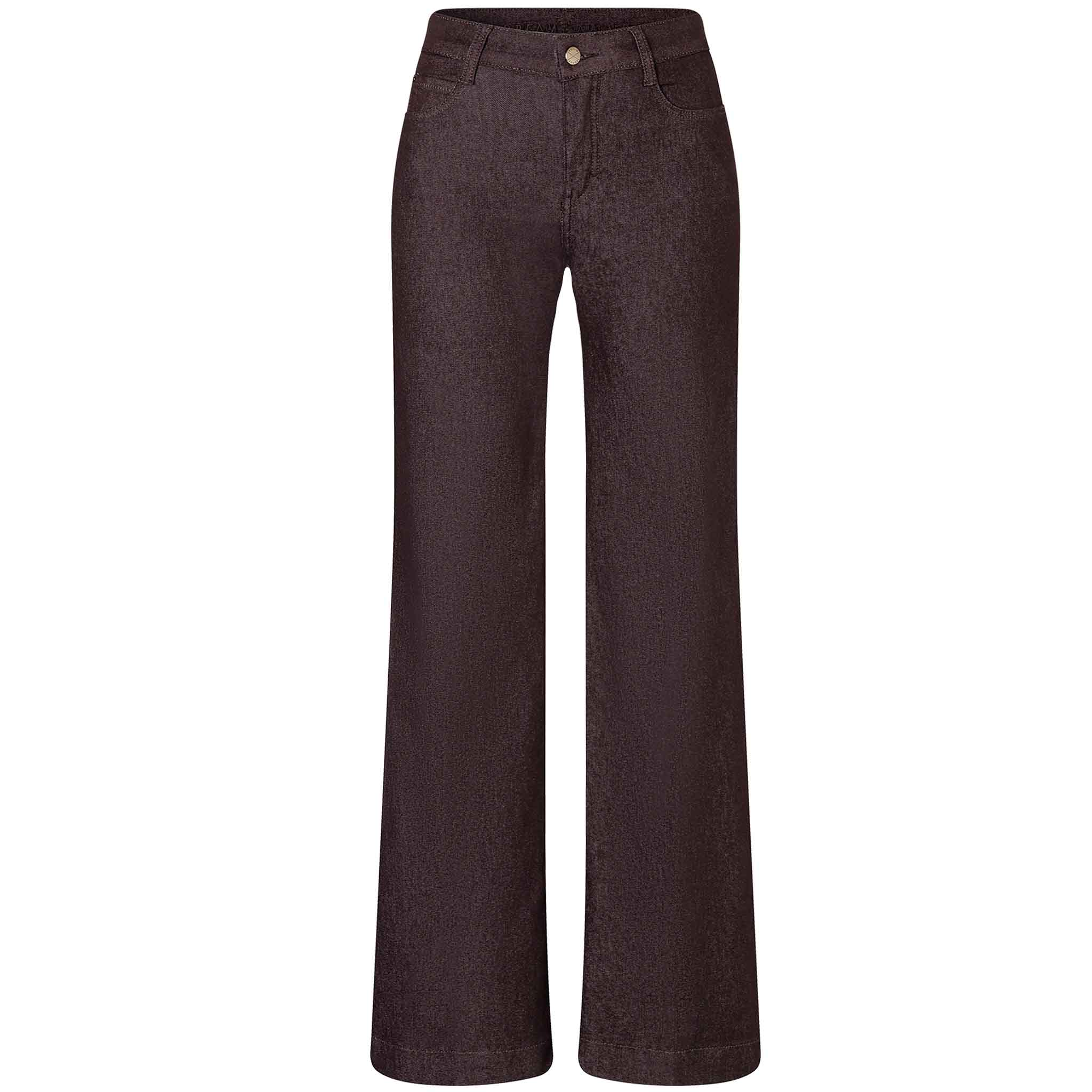 Mac Jeans Dream Wide Authentic Brown Rinsed | Tall