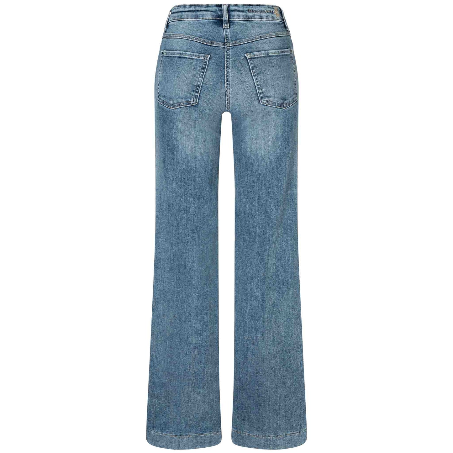 Tall Mac Jeans Dream Wide Authentic Sky Blue | achterkant | lange lengte