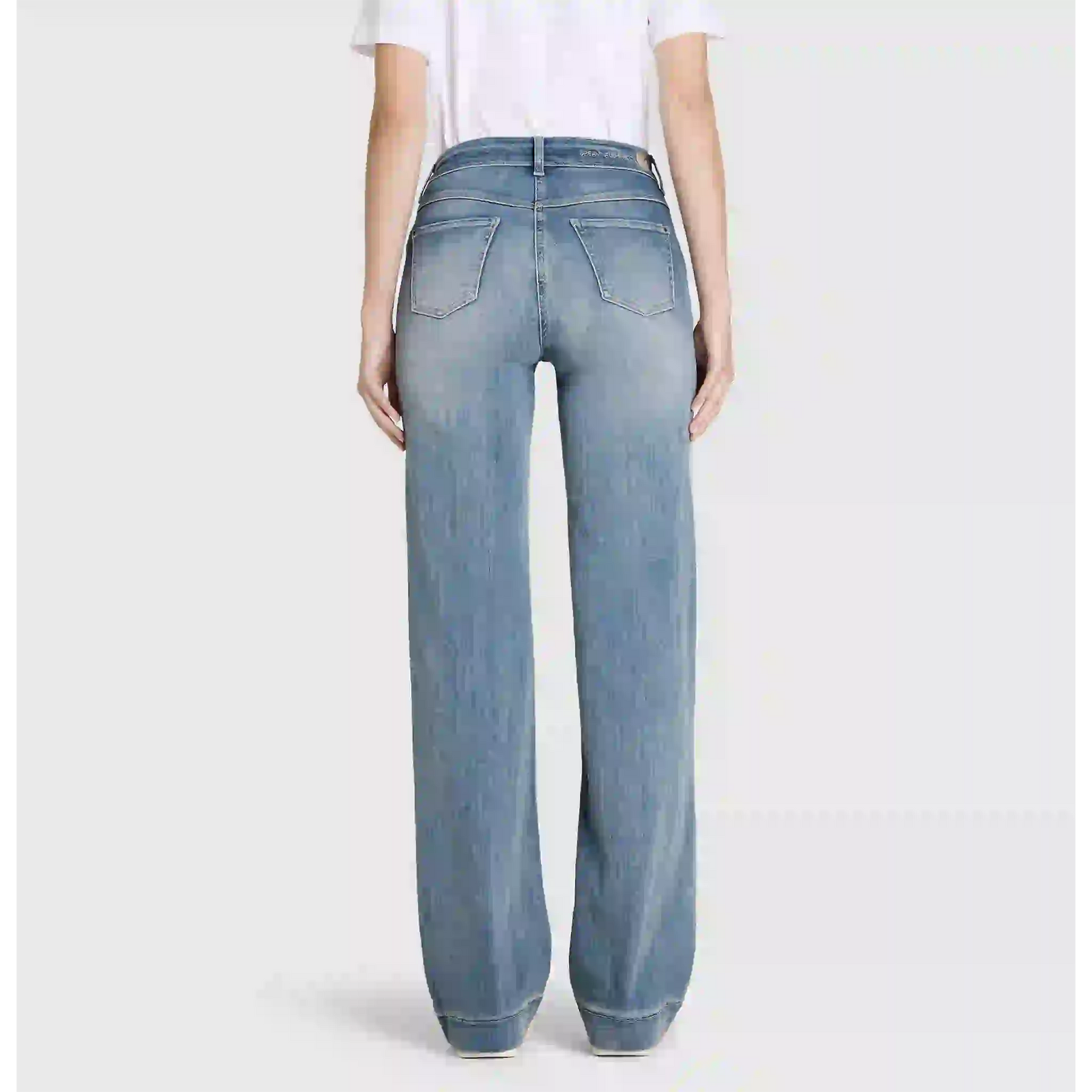 Mac Jeans Dream Wide Authentic Sky Blue | Tall