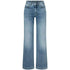 Tall Mac Jeans Dream Wide Authentic Sky Blue | voorzijde | lange dames