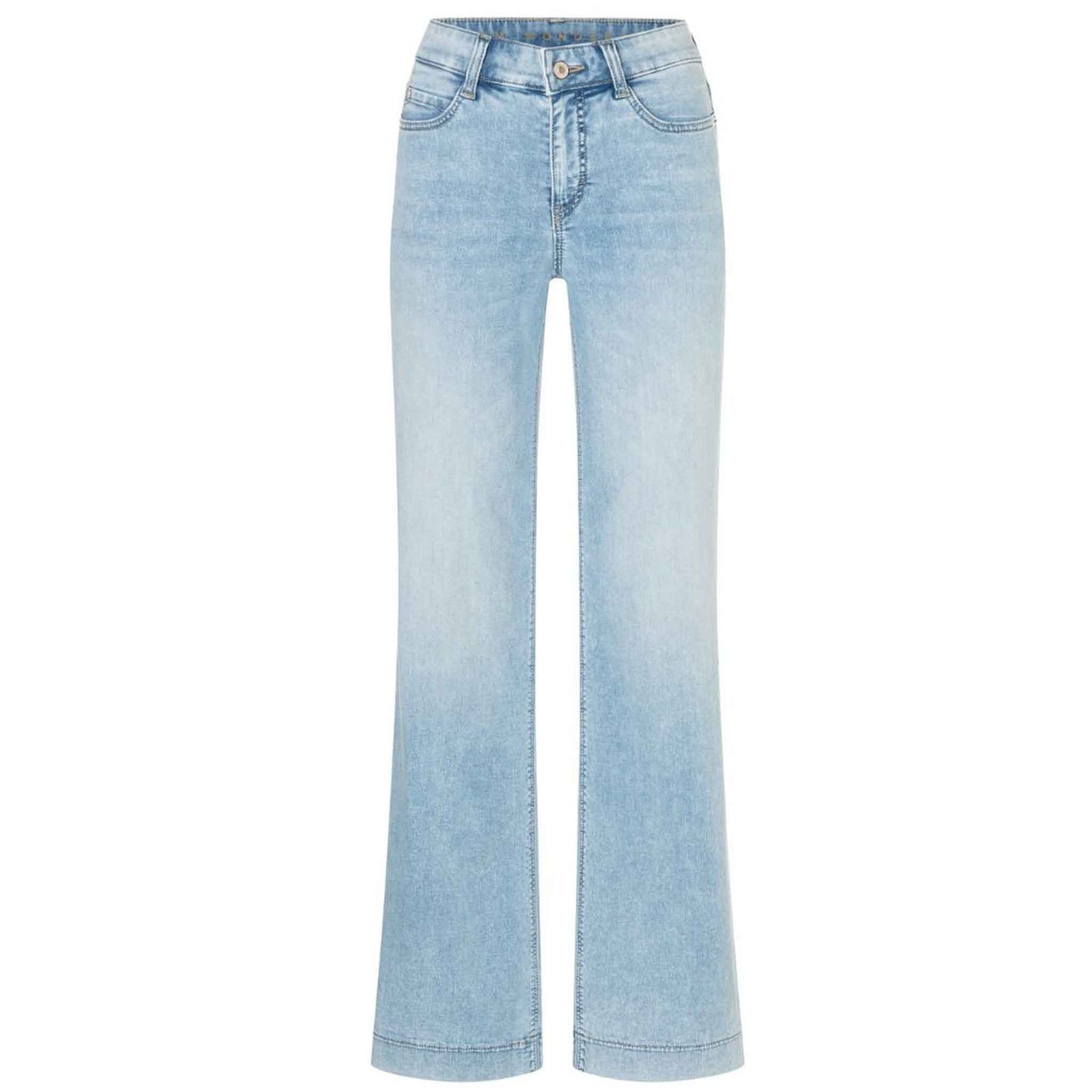 Mac Jeans Dream Wide Light Azure Blue, tall jeans voor lange vrouwen