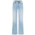 Mac Jeans Dream Wide Light Azure Blue, tall jeans voor lange vrouwen