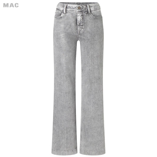Tall Mac Jeans Dream Wide Silver Ash Grey