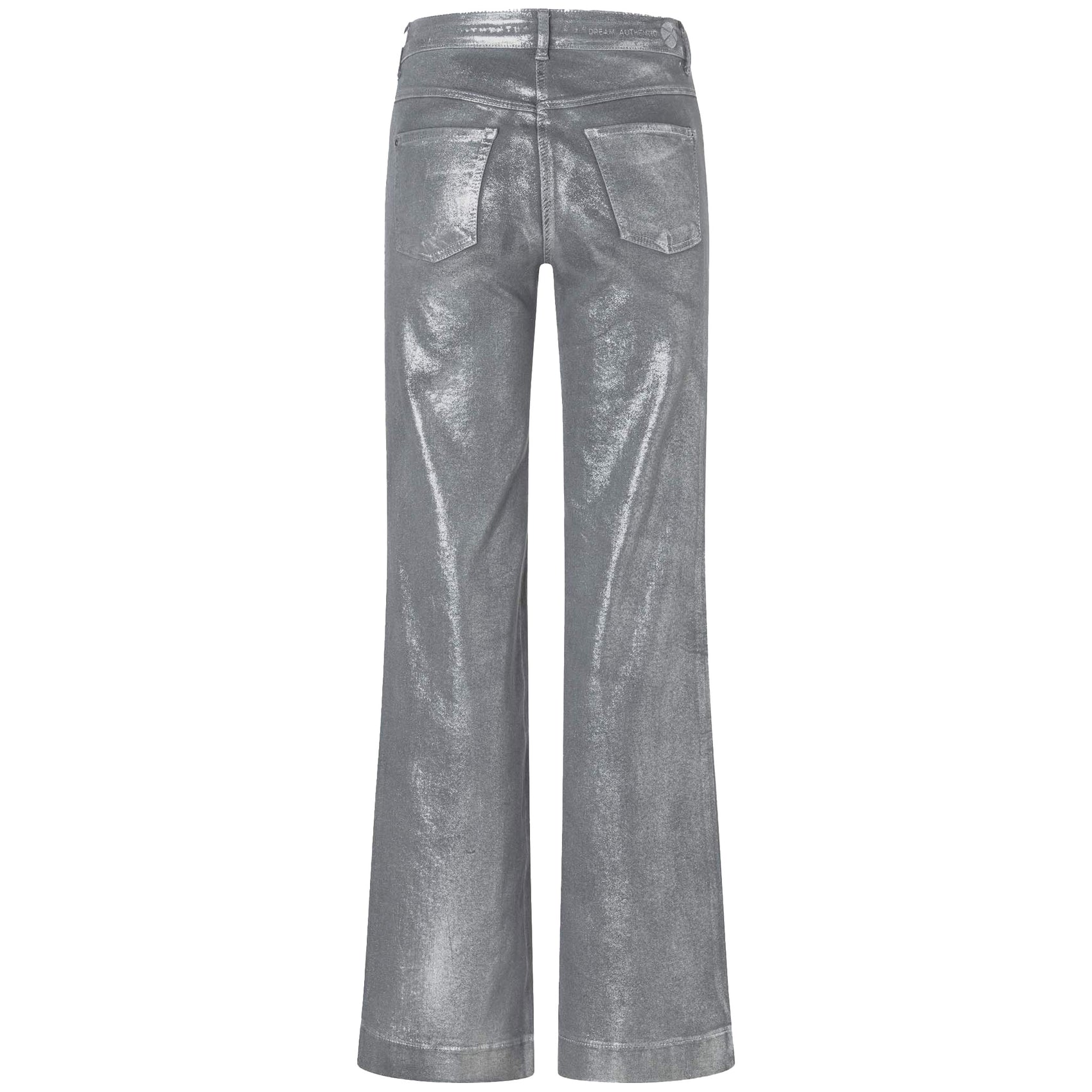 Mac Jeans Wide Silver Coated, tall jeans voor lange vrouwen