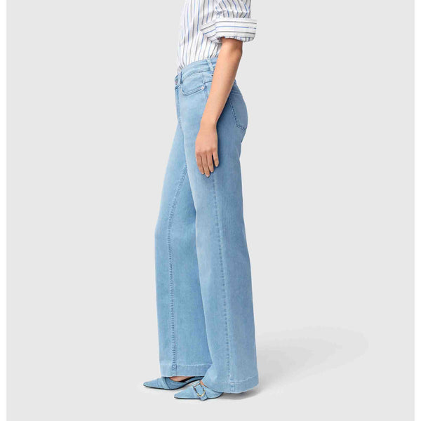 Mac Jeans Dream Wide Sun Bleached Auth, tall jeans voor lange vrouwen